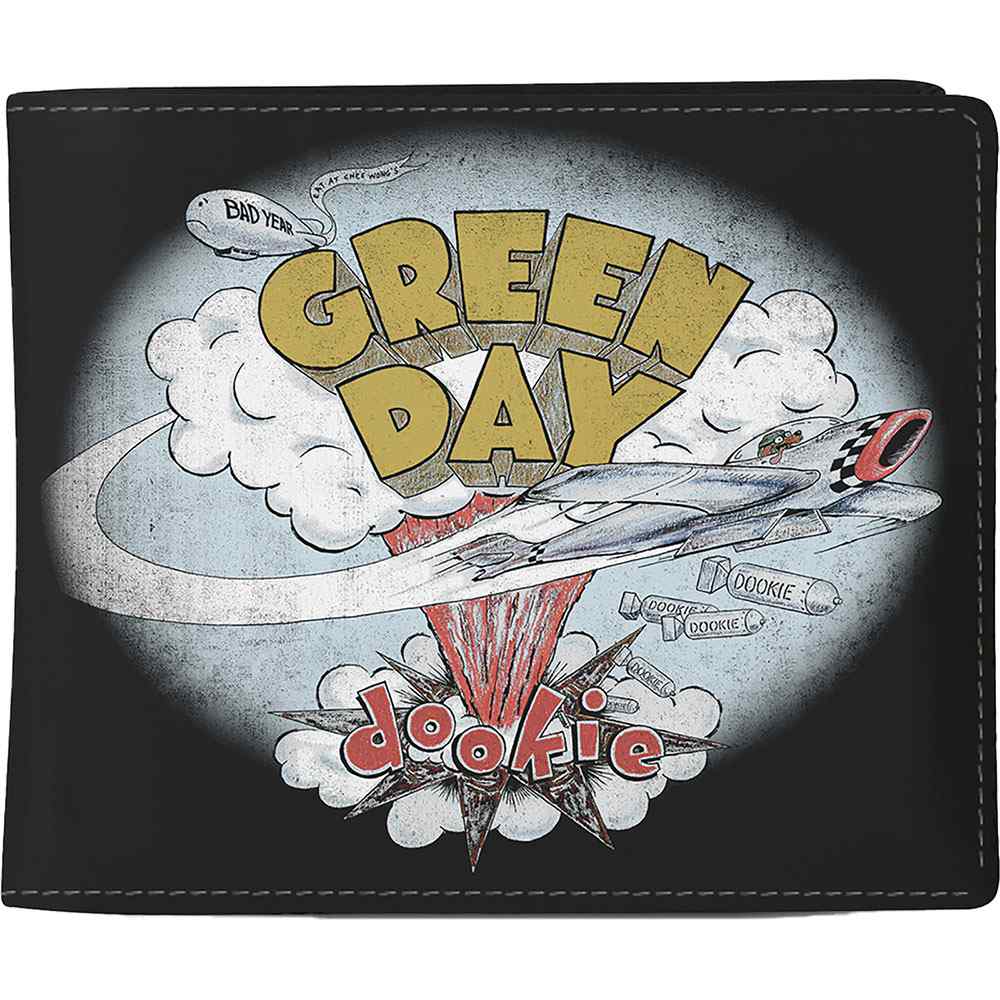 Rocksax Green Day - Dookie Geldbörse - Schwarz